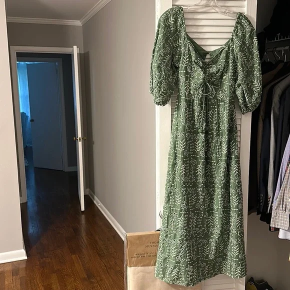 Dresses | Joie Green Dress | Poshmark
